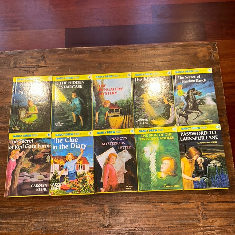 Nancy Drew Mystery Book Collection
